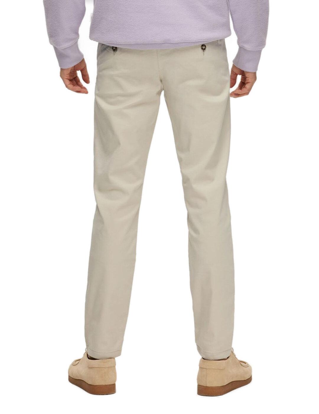 Chino Selected New Miles Noos beige para hombre-c