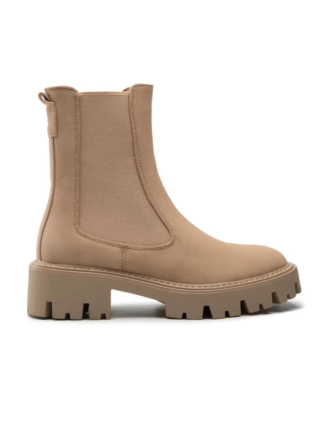 Botas Only Betty Noos beige para mujer-&