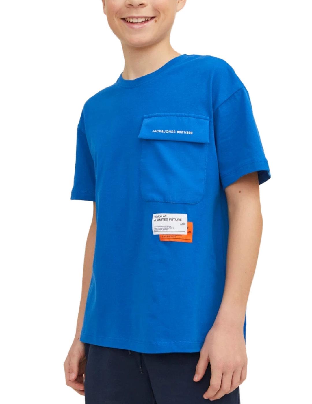 Camiseta Jack/df01Jones Junior Magic azul para niño