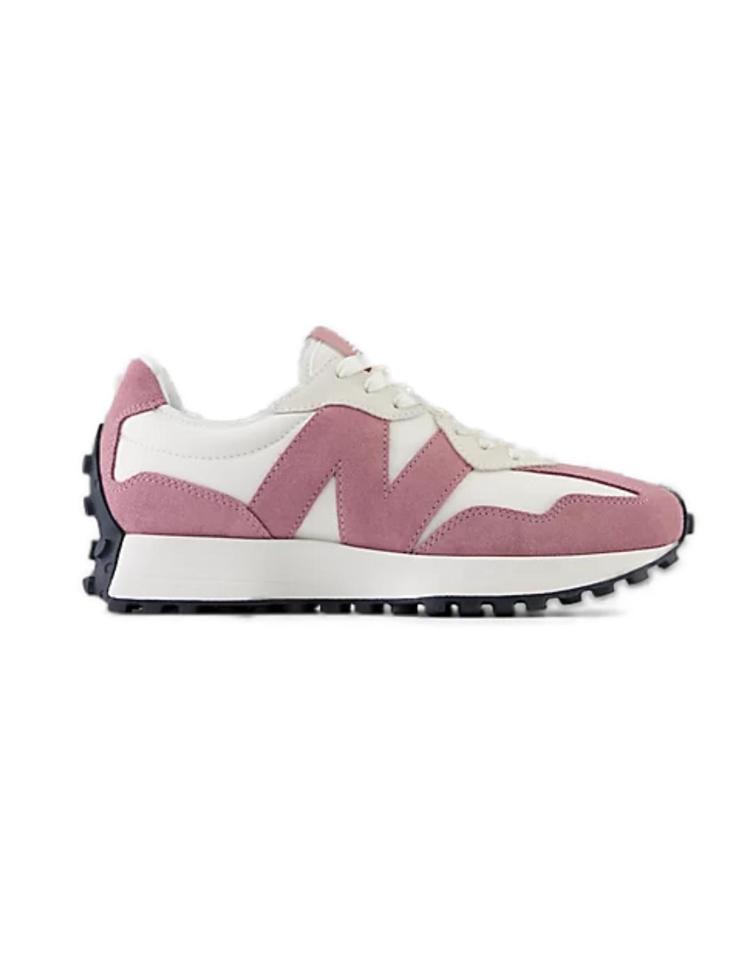 Zapatillas New Balance WS327MB rosa y blanco para mujer