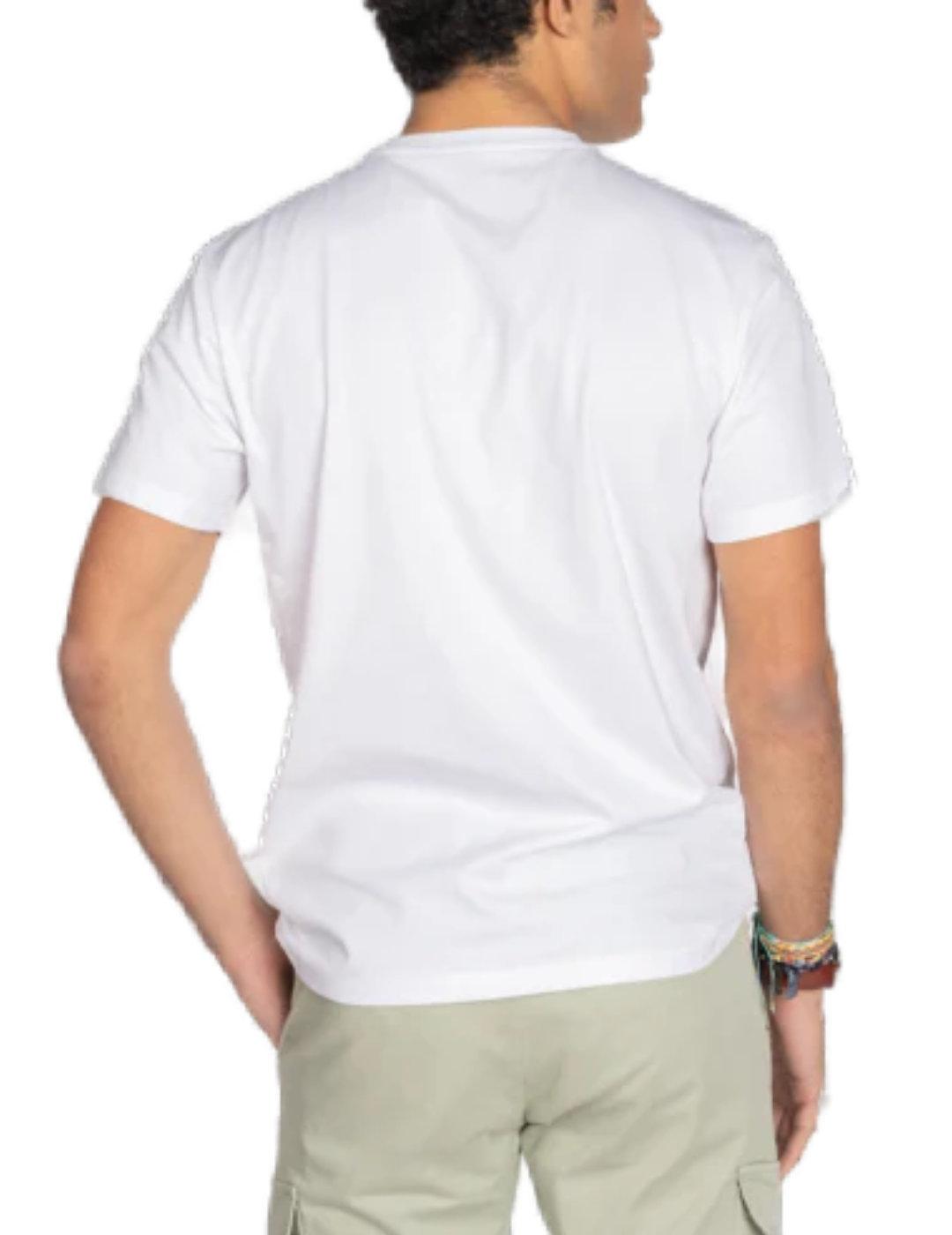 Camiseta Harper&Neyer Pocket blanca manga corta para hombre