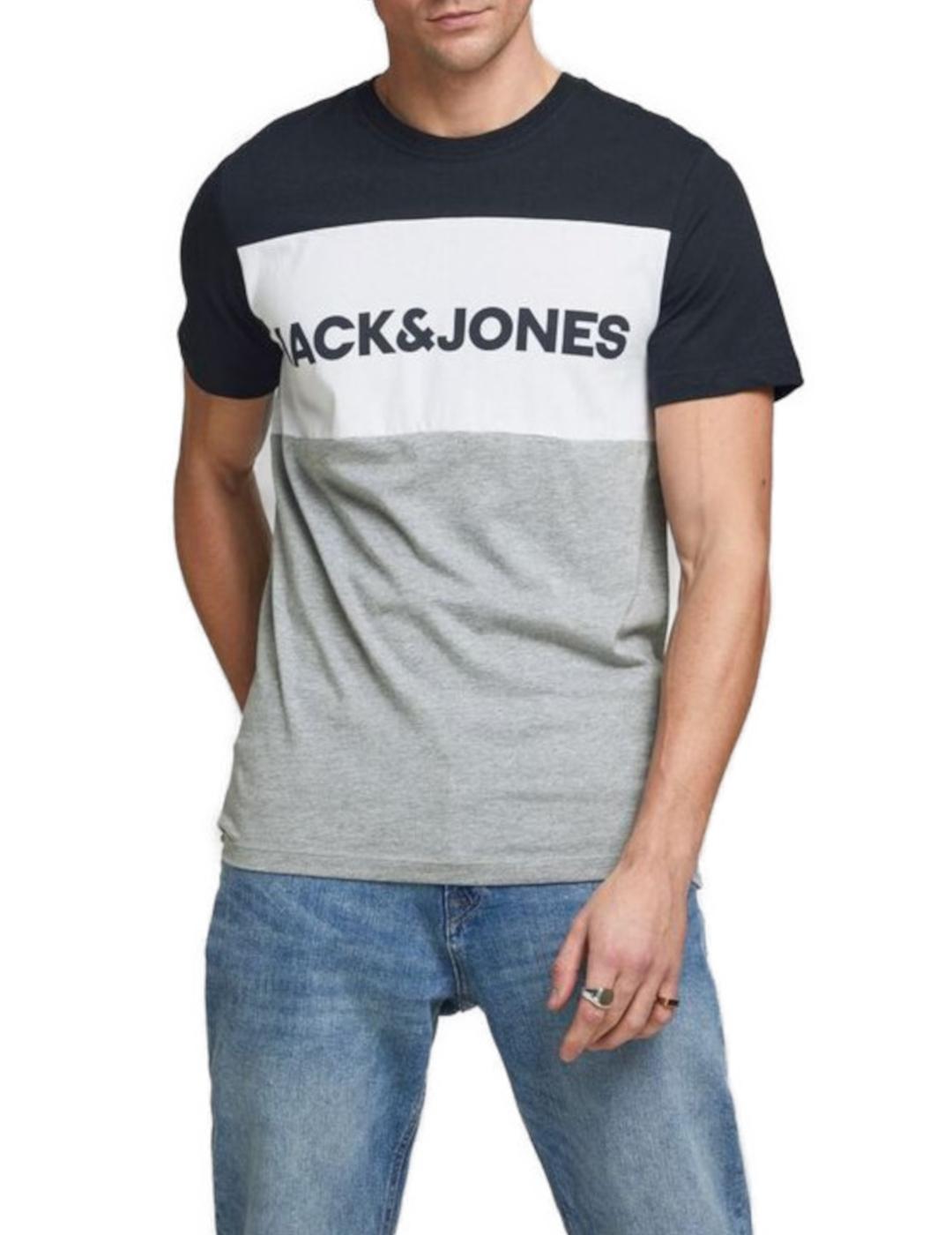 Camiseta Jack&Jones marino hombre -a