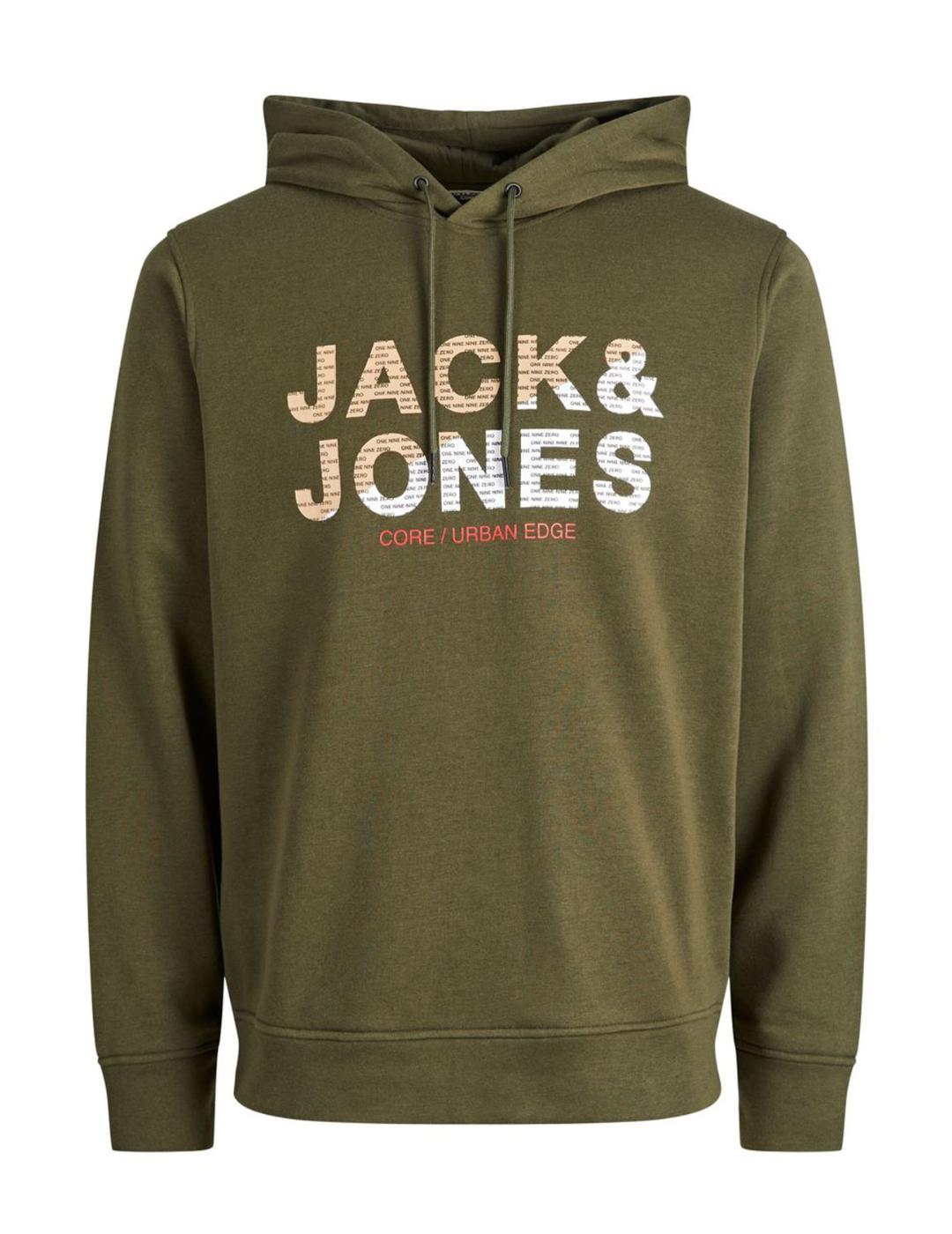 Jack & Jones SUDADERA NIO JACK&JONES 12237468 Verde - Envío gratis