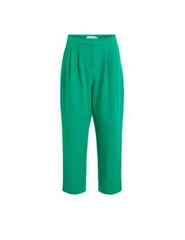 Pantalon Vila Shara verde para mujer-a