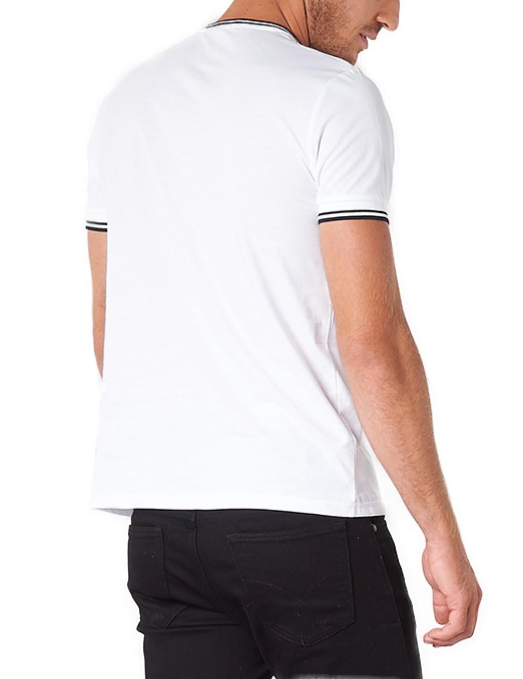 FRED PERRY 9545 Camisetas Manga corta Hombre Blanco