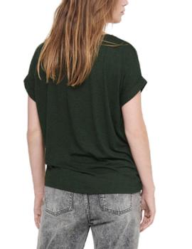 Camiseta Only Monster Noos verde osc para mujer-&