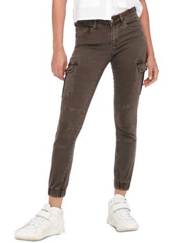 Pantalon Only Missouri noos marrón de mujer -&