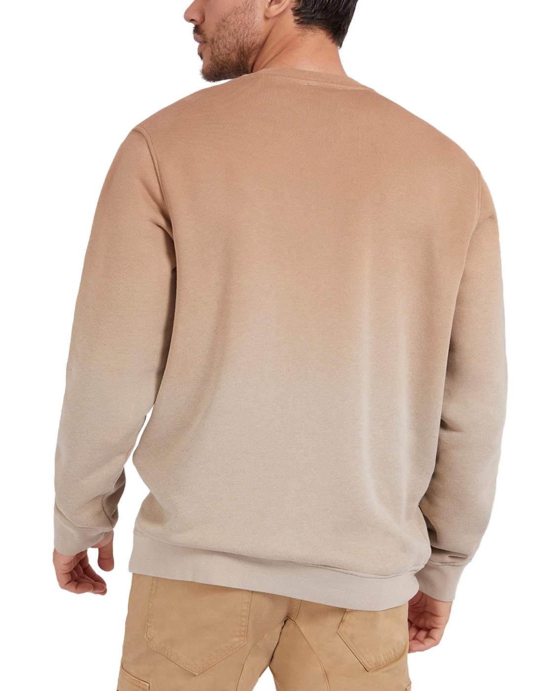 Sudadera Guess Brun beige para hombre-b