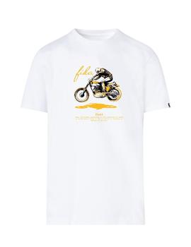 Camiseta Fika Co Dust Blanca De Hombre B