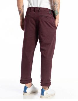 Chino Hyperflex Replay granate para hombre -b