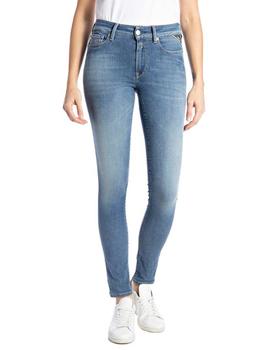 Vaquero Replay Luzien skinny azul para mujer-b