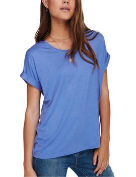 Camiseta Only Monster Noos azul  para mujer-&