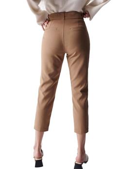 Pantalón Salsa chino slim cropped para mujer