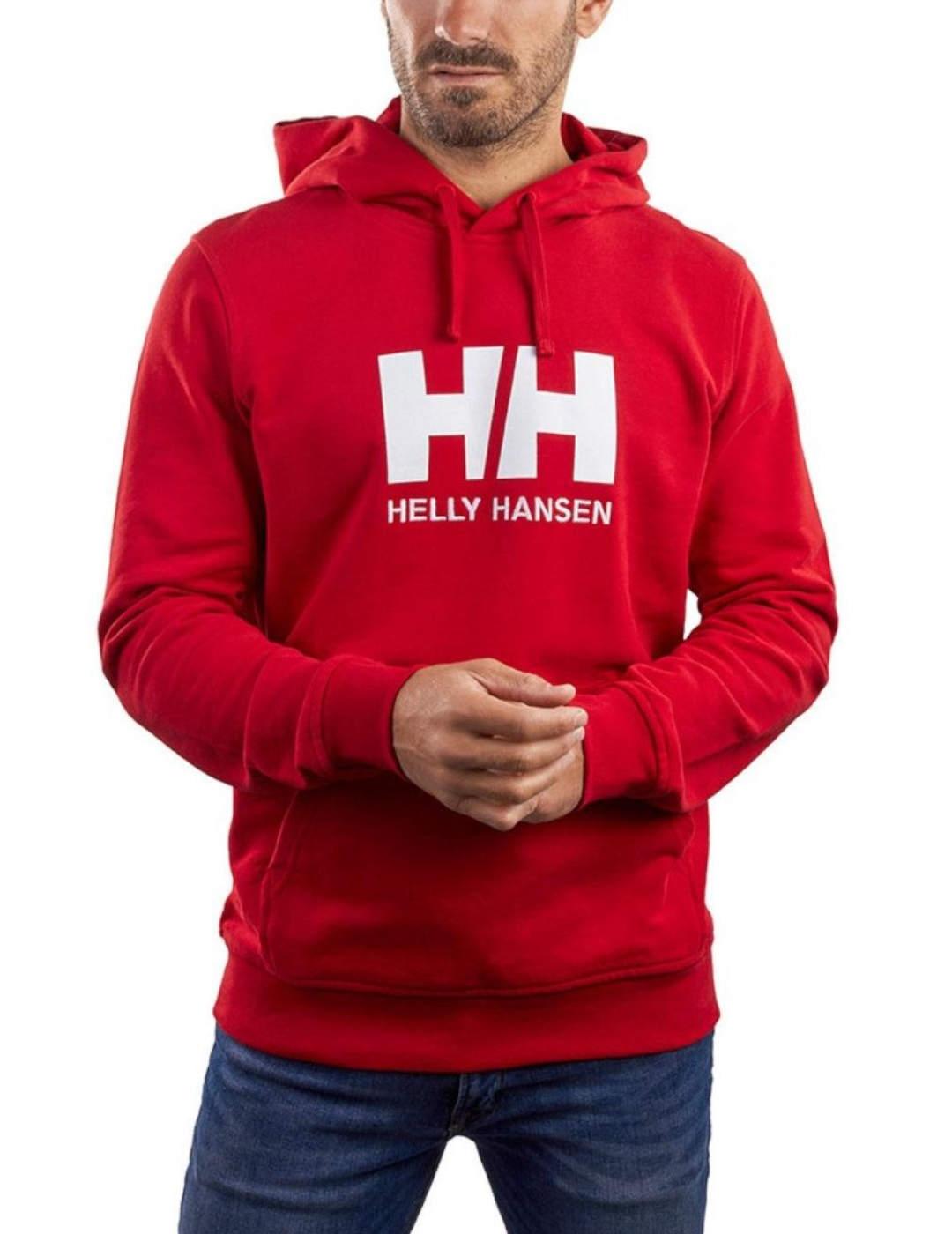 Sudadera roja con capucha de hombre Hudsen Ii