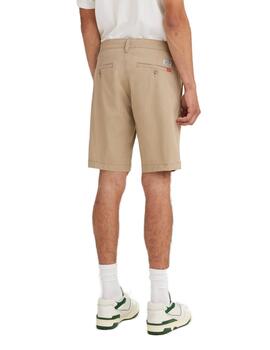 Bermudas Levi´s tipo chino beige corto para hombre