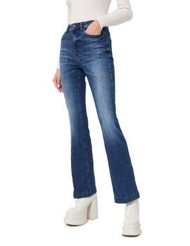 Pantalón vaquero Guess boot cut marino para mujer