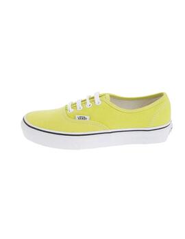 Zapatillas Vans Authentic amarillo limón unisex