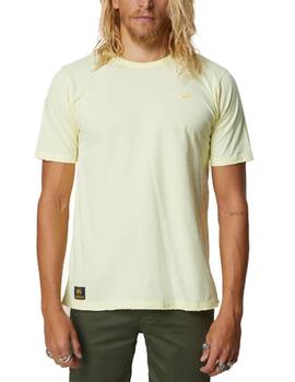 Camiseta Altonadock amarilla con logo bordado para hombre