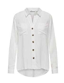 Camisa Only Yasmin blanco para mujer