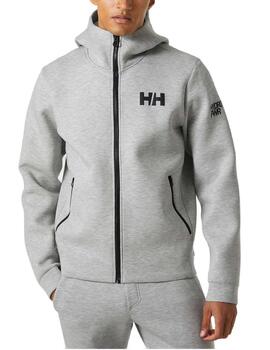 Chaqueta Helly Hansen Ocean gris con capucha para hombre