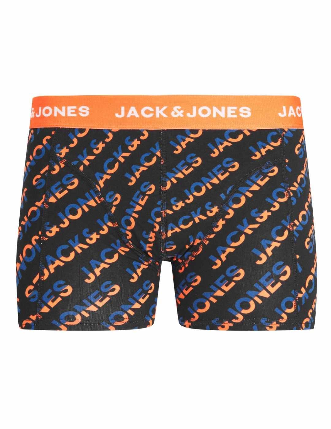Intimo Jack&Jones individual negro trunk para hombre