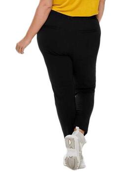 Pantalon Only Carmakoma negro para mujer-&