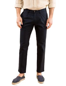 Pantalón Scotta chino azul marino oscuro sostenible hombre