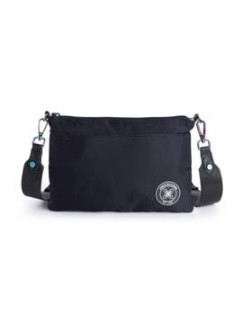 Bandolera Munich mini nailon negro unisex