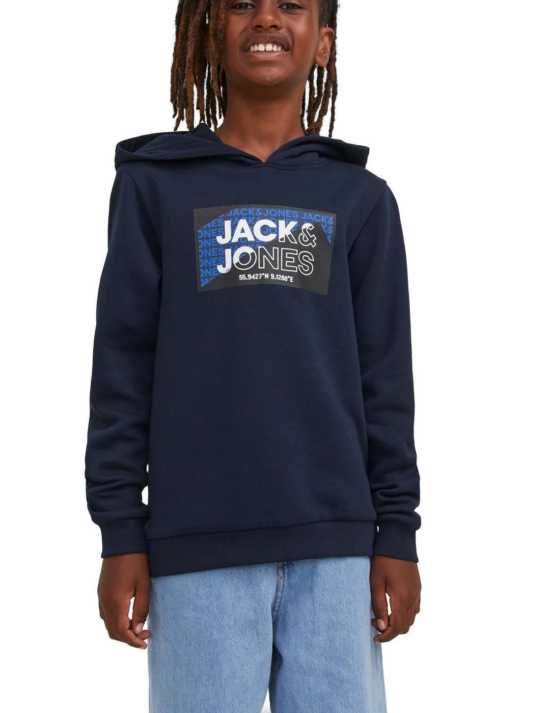 Sudaderas JACK & JONES Junior  Paquete De 2 Para Niños Sudadera Con  Capucha Azul / Black - OC Legends