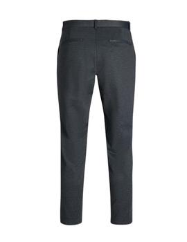 Pantalón tipo chino Jack&Jones gris jaspeado de hombre