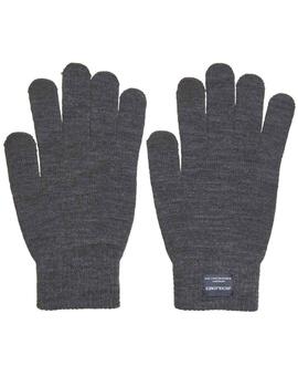 Guantes Jack/df01Jones Henry de punto gris oscuro de hombre