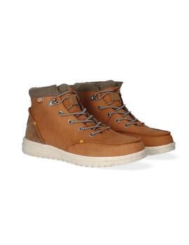 Botin HeyDude Bradley camel impermeable para hombre