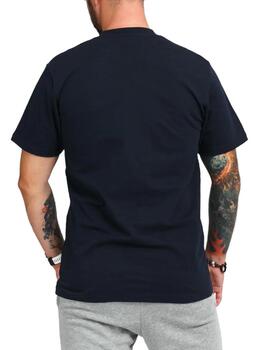 Camiseta Helly Hansen Box marino para hombre-&