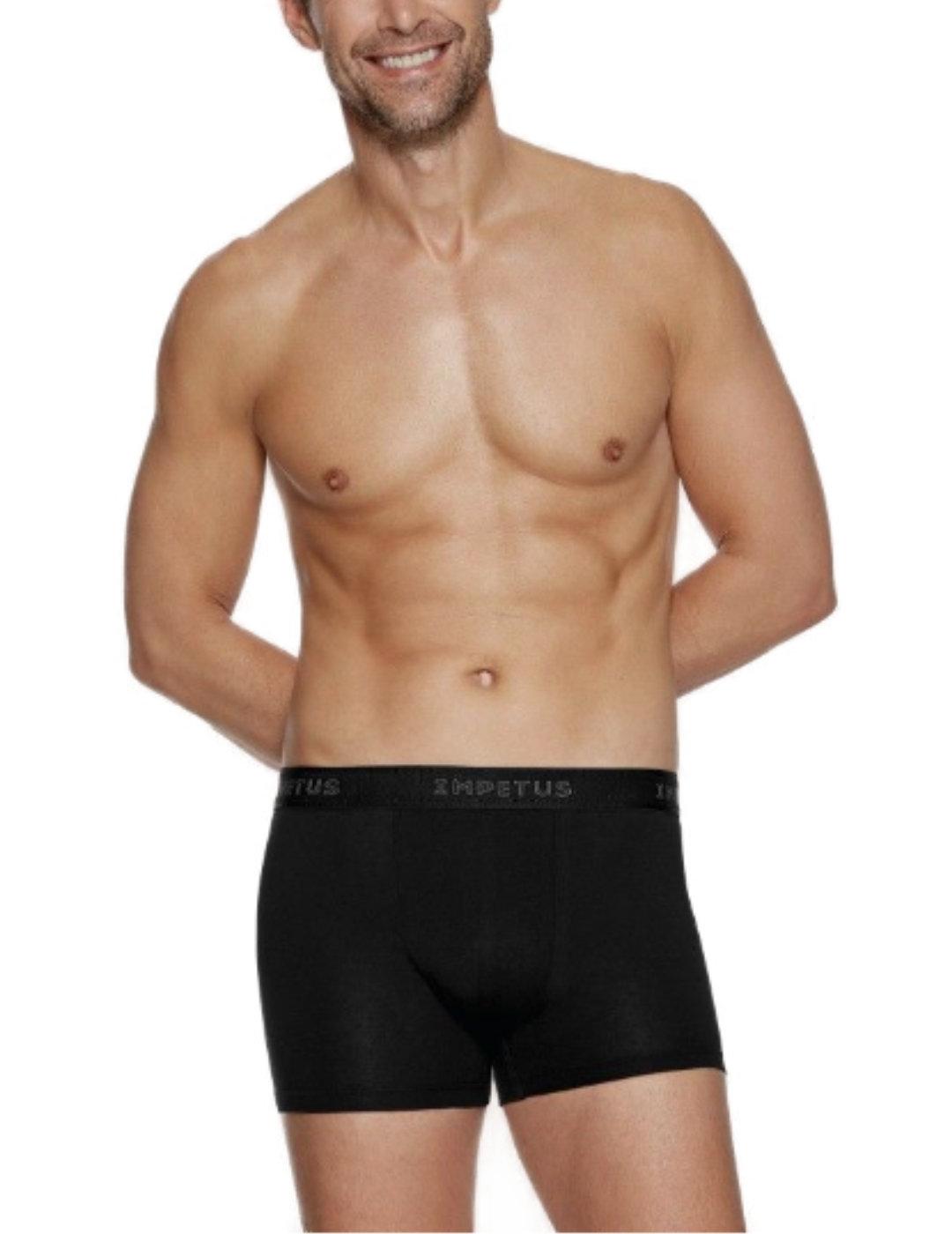 Intimo Impetus pack 3 gris gris oscuro negro para hombre