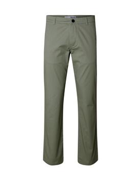 Pantalón Selected straight verde para hombre