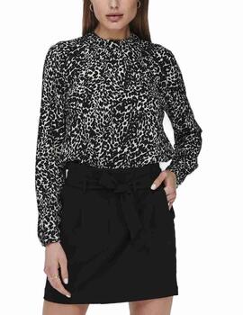 Blusa Only Mallory estampado animal print para mujer