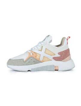 Zapatillas Munich Clik women 68 blanca y rosa de mujer