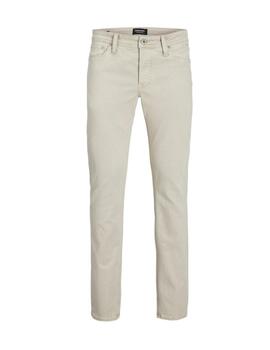 Pantalón vaquero Jack&Jones Tim beige slim straigh de hombre