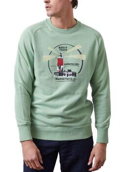 Sudadera Altonadock sin capucha verde madrid-tarifa hombre