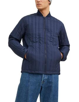 Chaqueta bomber Jack&Jones City azul marino para hombre