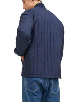 Chaqueta bomber Jack&Jones City azul marino para hombre