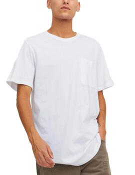 Camiseta Jack/df01Jones Noa blanco manga corta para hombre