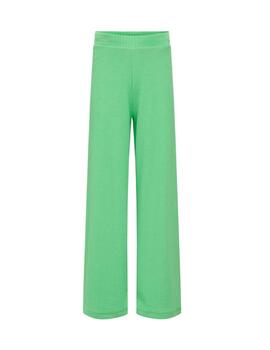 Pantalón Only Kids Nella verde de punto para niña