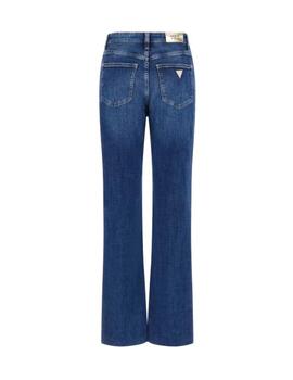 Pantalón vaquero Guess 80'S straight azul para mujer