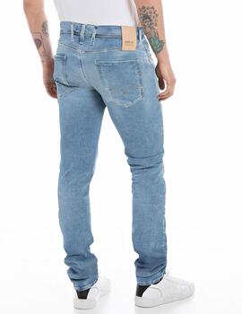 Pantalón vaquero Replay Hyperflex Anbass slim azul de hombre