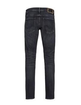 Pantalón vaquero Jack&Jones Glenn gris rotos slim de hombre