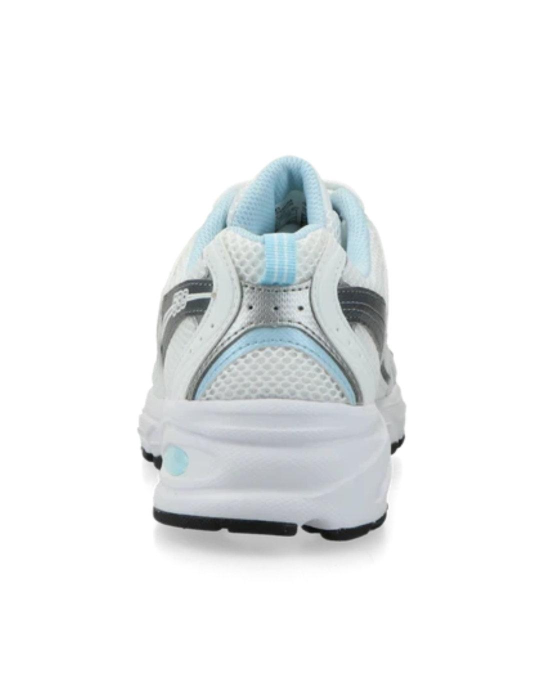 Zapatillas New Balance 530 blancas y azules para mujer