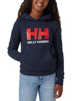 Sudadera Helly Hansen Logo marino con capucha unisex