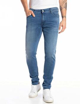 Pantalón vaquero Replay Jondrill skinny azul de hombre