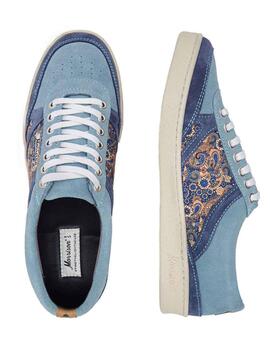 Zapatillas Morrison Apollo azul estampado unisex